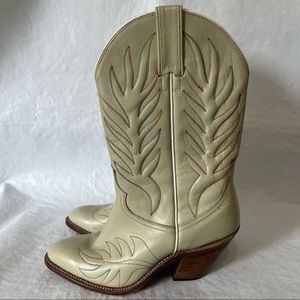 Vintage Zeguas Western Boho Leather Boots